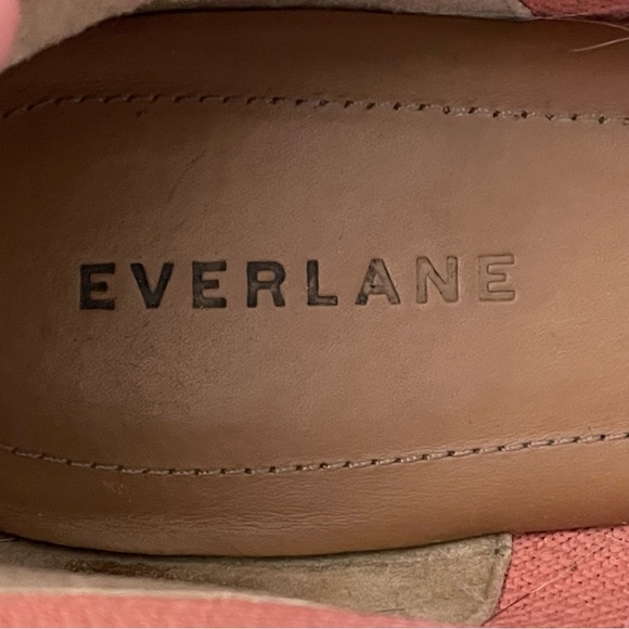 Everlane 40 Hour Flat Reknit Point Toe Slip On Shoes In Coral  Pink Size 9 - Picture 8 of 14